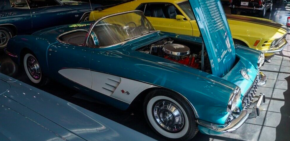 Annonce 426256360/1958CORVETTEBLEU photo2