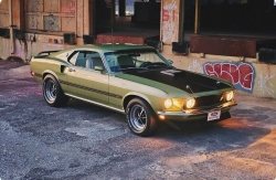 Ford Mustang fastback mach1 code R 76-Seine-Maritime