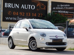 Fiat 500 1.2 8V 69CH ECO PACK LOUNGE 06-Alpes Maritimes