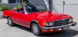 Mercedes SL 560 + hardtop 76-Seine-Maritime