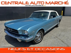 Ford Mustang COUPE BLEUE TOIT VINYLE BLANC 1965 24-Dordogne