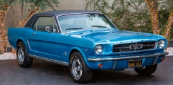 Ford Mustang V8 FULL BLUE 76-Seine-Maritime