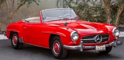 Mercedes 190 sl 190SL 76-Seine-Maritime