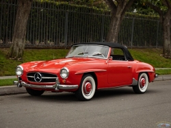 Mercedes 190 sl 190SL Roadster 76-Seine-Maritime