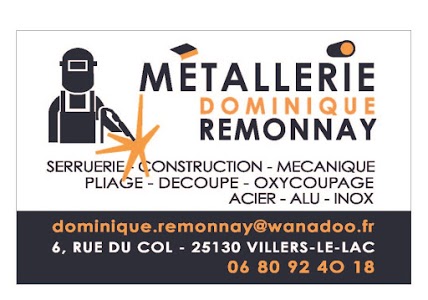 METALLERIE Remonnay Dominique