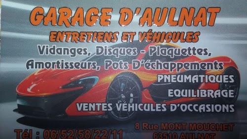 garage d'aulnat